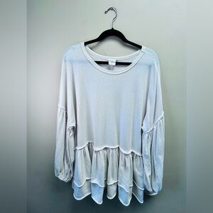 By Together Cream Women's Blouse